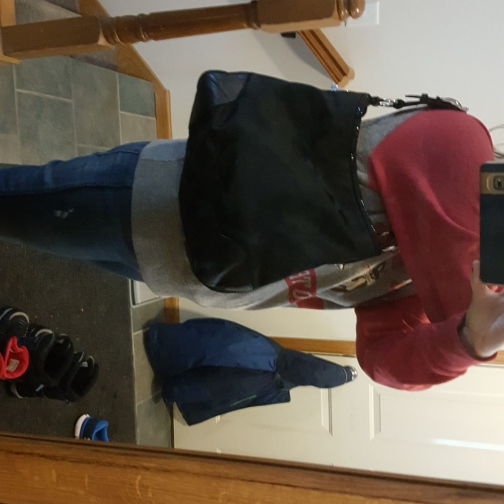 Coach Black Hobo - Picture 4 of 4